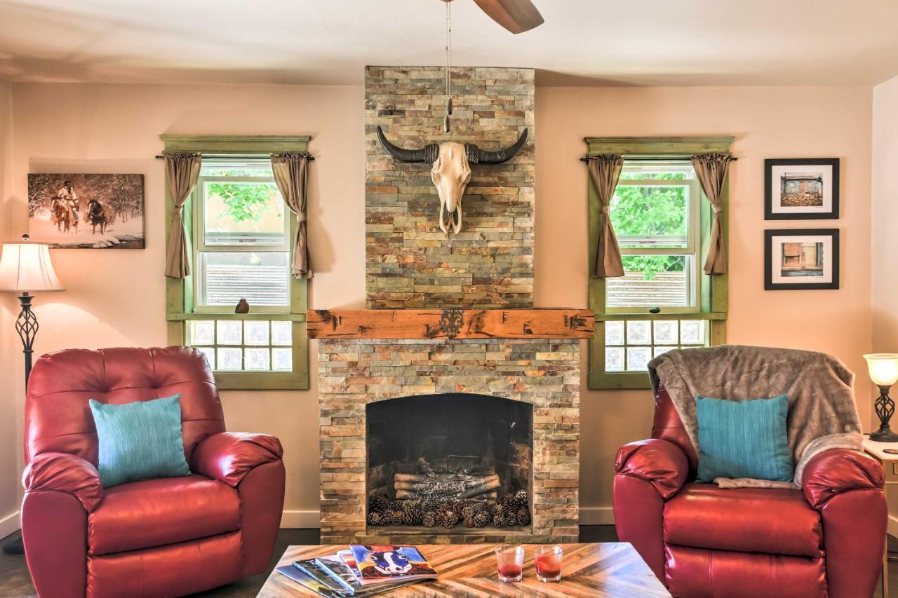Cozy Home With Media Room Short Walk To Taos Plaza! Exteriér fotografie