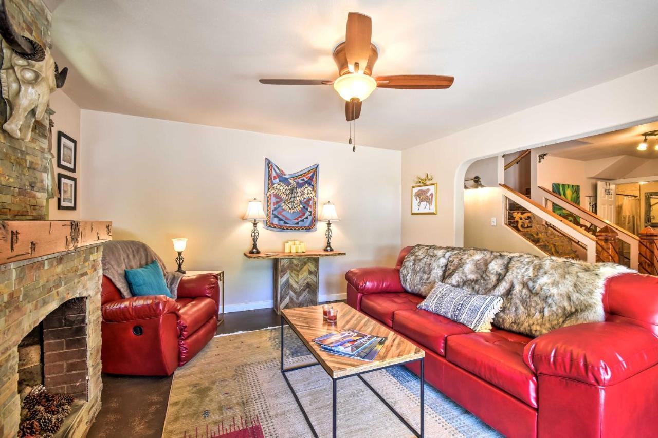 Cozy Home With Media Room Short Walk To Taos Plaza! Exteriér fotografie