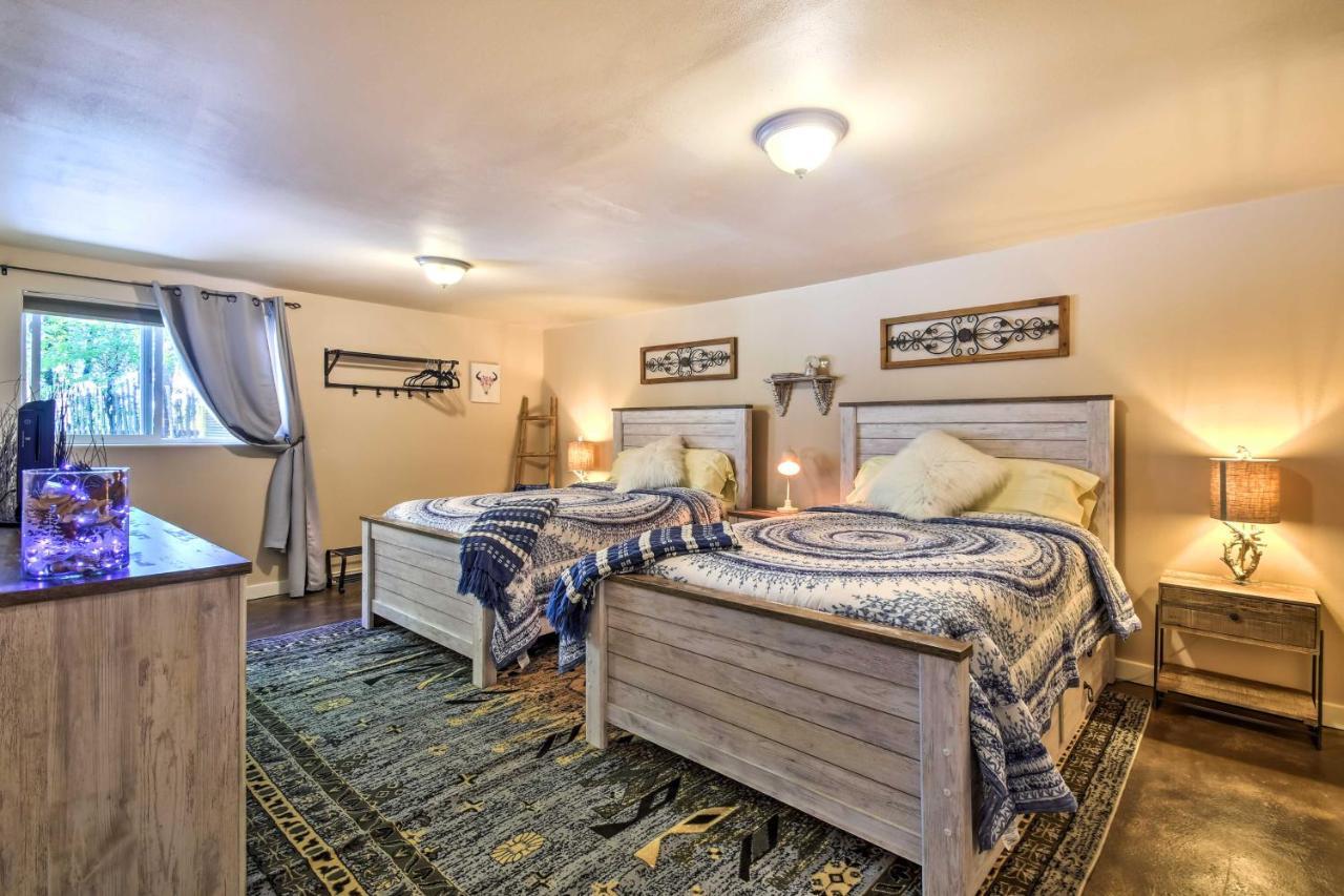 Cozy Home With Media Room Short Walk To Taos Plaza! Exteriér fotografie