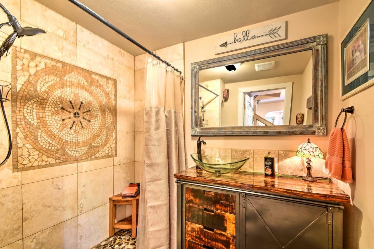 Cozy Home With Media Room Short Walk To Taos Plaza! Exteriér fotografie